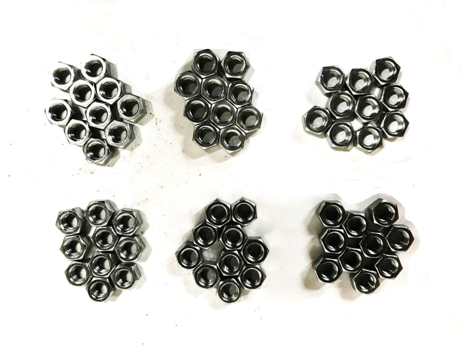 Unbranded 7/16-14 Hex Nuts [Lot of 60] NOS