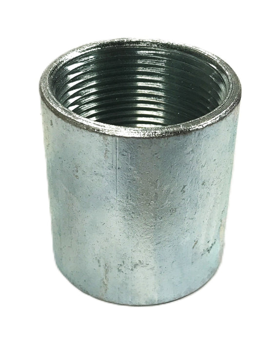 EC USA 1-1/2 inch Galvanized Threaded RMC Coupling [Lot of 6] NOS