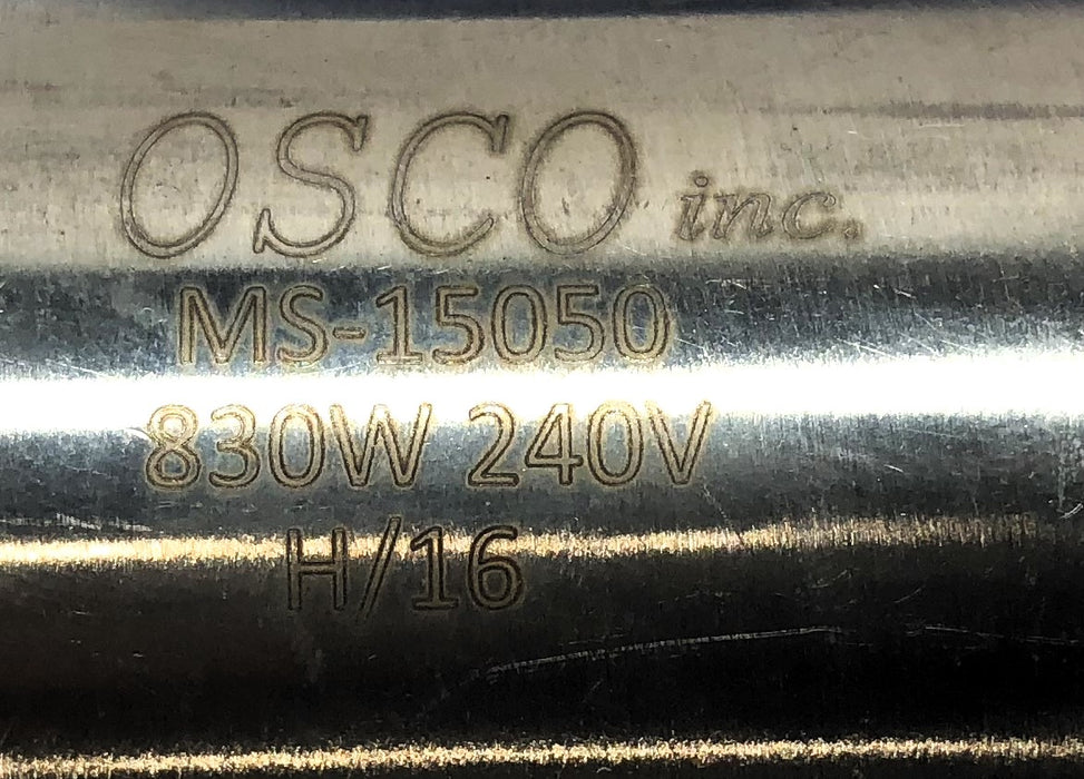 Osco 240V 830W Nozzle Body Heater MS-15050 NOS