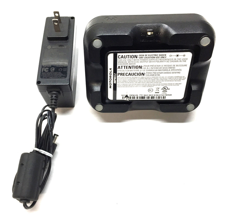 Motorola Two-Way Radio Battery Charger w/Power Cord PMPN4135A USED