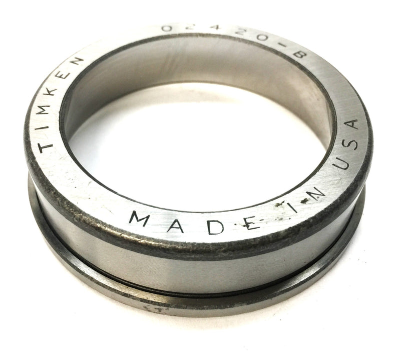 Timken Tapered Roller Flanged Bearing Cup 02420-B NOS