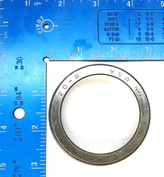 Timken Tapered Roller Flanged Bearing Cup 02420-B NOS