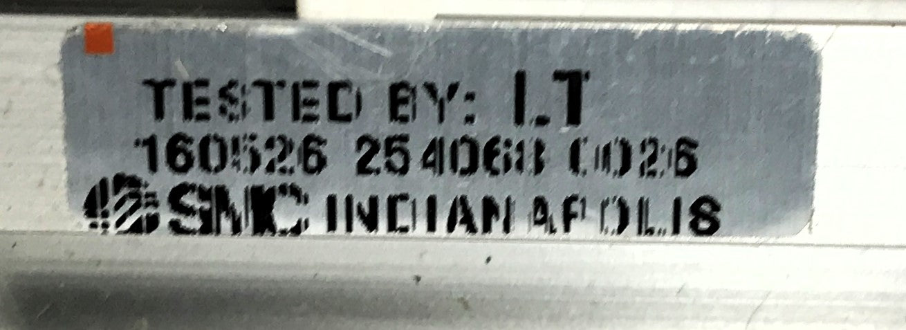 SMC Pneumatic Cylinder 164K882G01 NOS