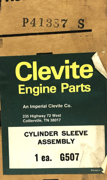 Clevite Cylinder Sleeve Assembly G507 NOS