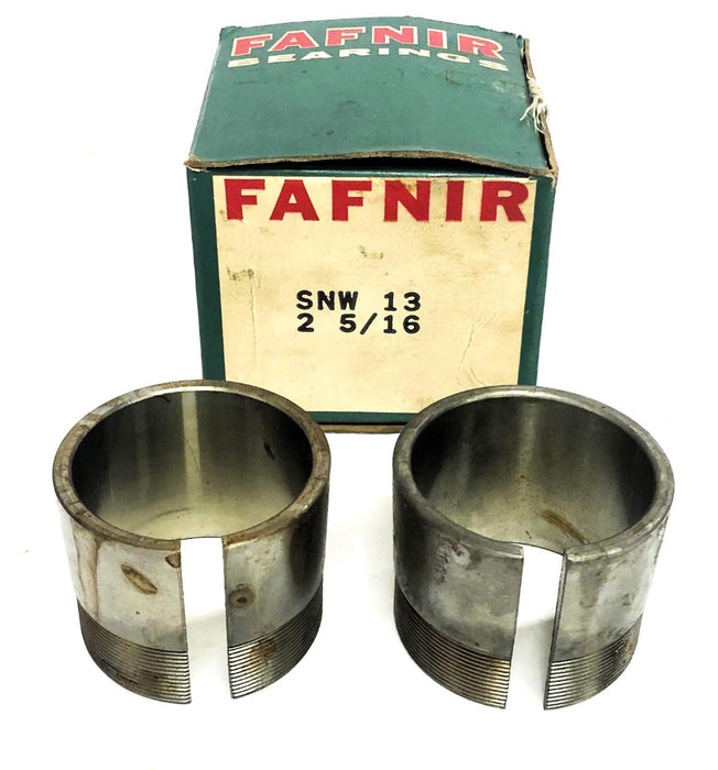 Fafnir Bearing Adapter Sleeve SNW13-2 5/16 [Lot of 2] NOS