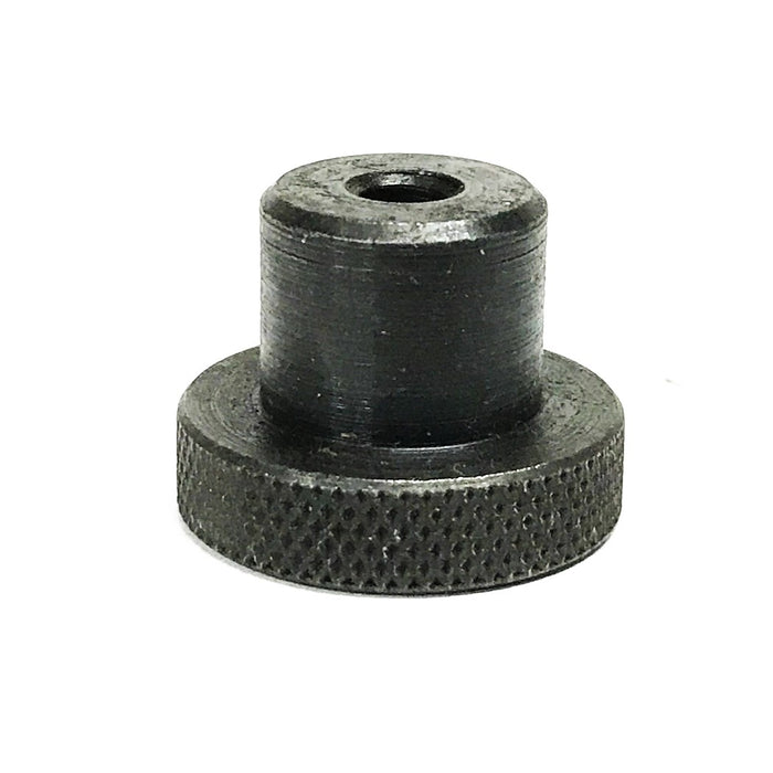 Unbranded 1 inch Black Oxide Knurled Knob [Lot of 8] NOS