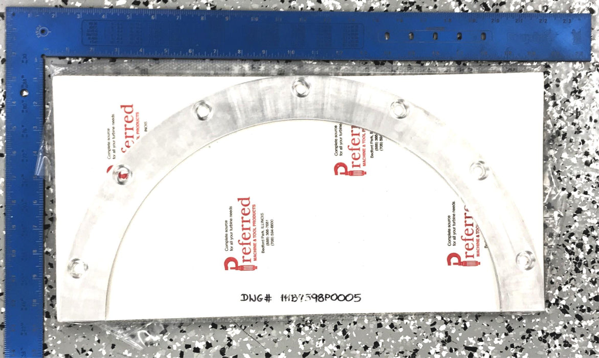 Preferred Machine Oil Deflector Set 111B7598P0005 NOS