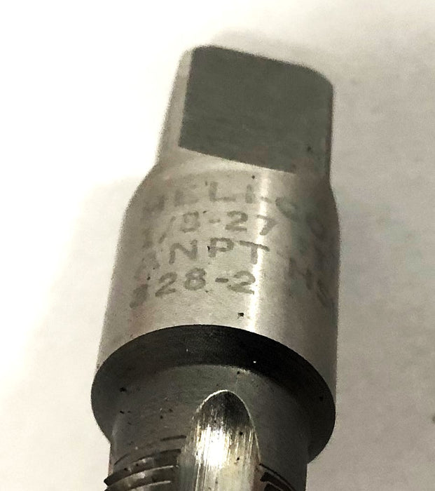 HeliCoil 1/8-27 STI ANPT HSG V 4 Flute Pipe Tap 328-2 NOS