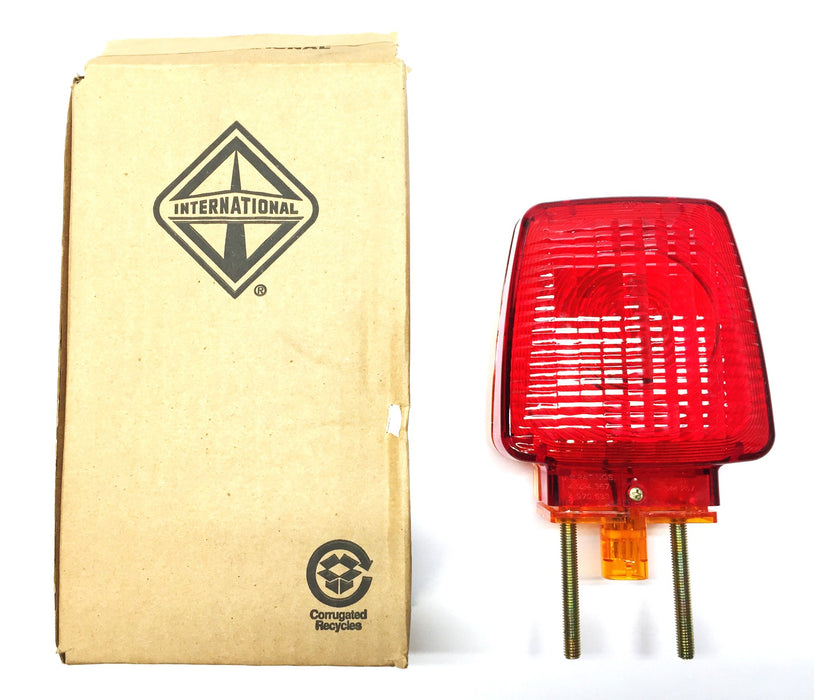 International Dual-Face Turn Signal Marker Light Assembly 3571412C92 NOS
