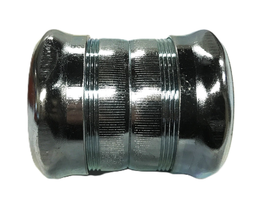 Unbranded 2 inch Steel Compression Fitting with 11/16 inch Thread [Lot of 4] NOS