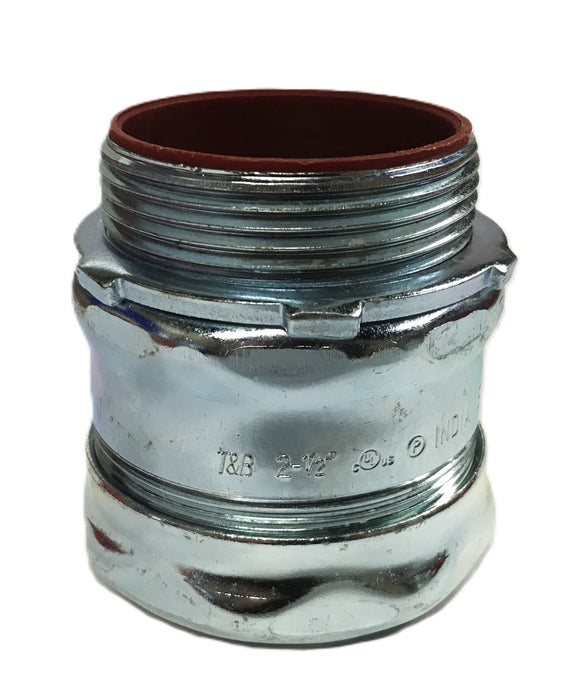 Thomas & Betts 2-1/2 inch EMT Only Compression Coupling TC117A [Lot of 3] NOS