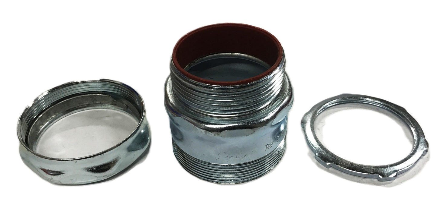 Thomas & Betts 2-1/2 inch EMT Only Compression Coupling TC117A [Lot of 3] NOS