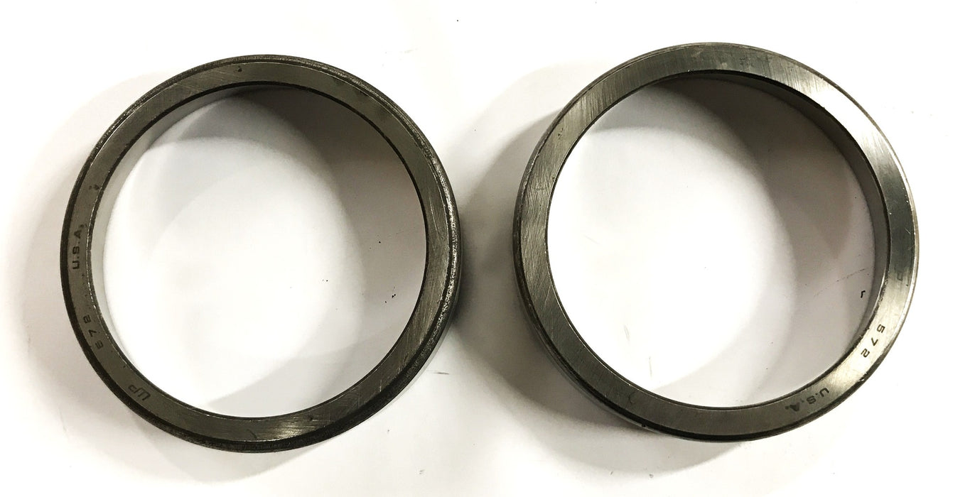 WP Tapered Roller Bearing Cup 572 [Lot of 2] NOS