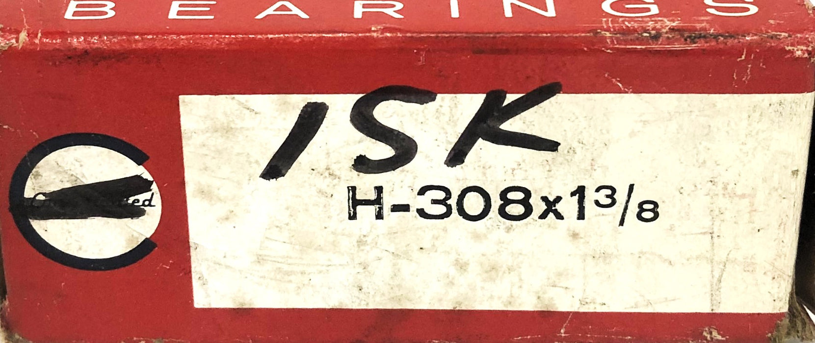 ISK Bearing Adapter Sleeve H308X1-3/8 (AS308X) [Lot of 2] NOS
