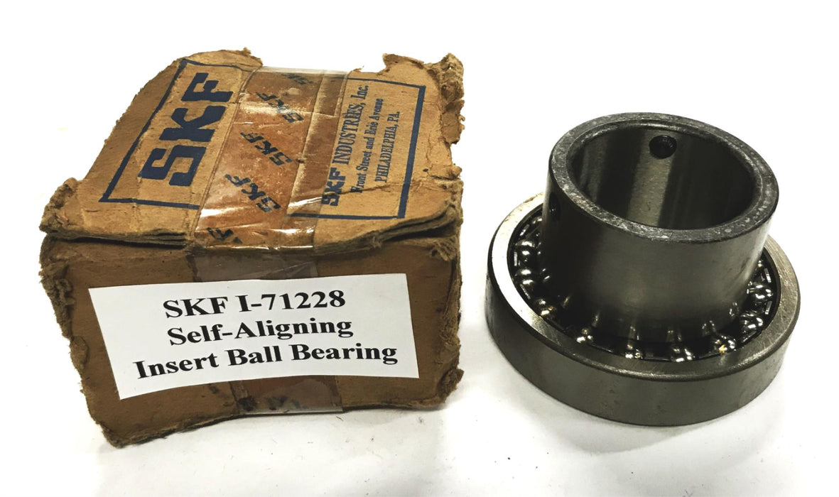 SKF Self-Aligning Insert Ball Bearing I-71228 NOS