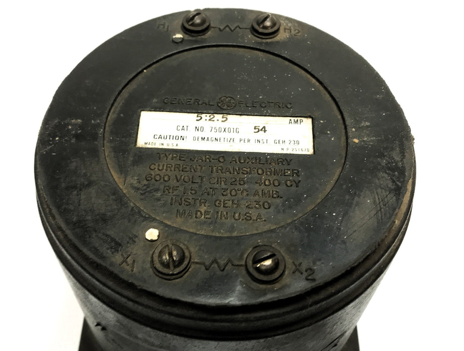 General Electric Auxiliary Current Transformers 750X01G54 USED