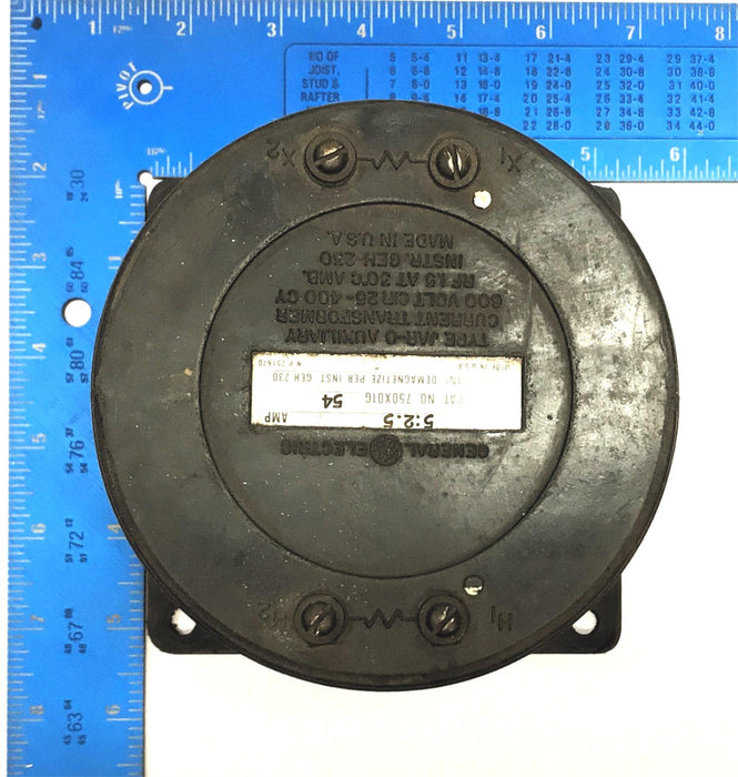General Electric Auxiliary Current Transformers 750X01G54 USED