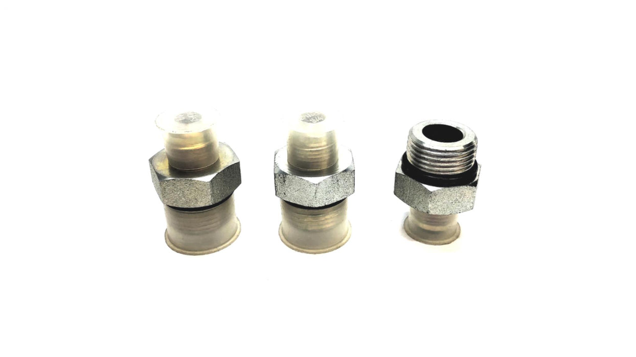 Unbranded Hydraulic Adapter SMA-12 1-1/16 & SMA-8 3/4 [Lot of 3] NOS