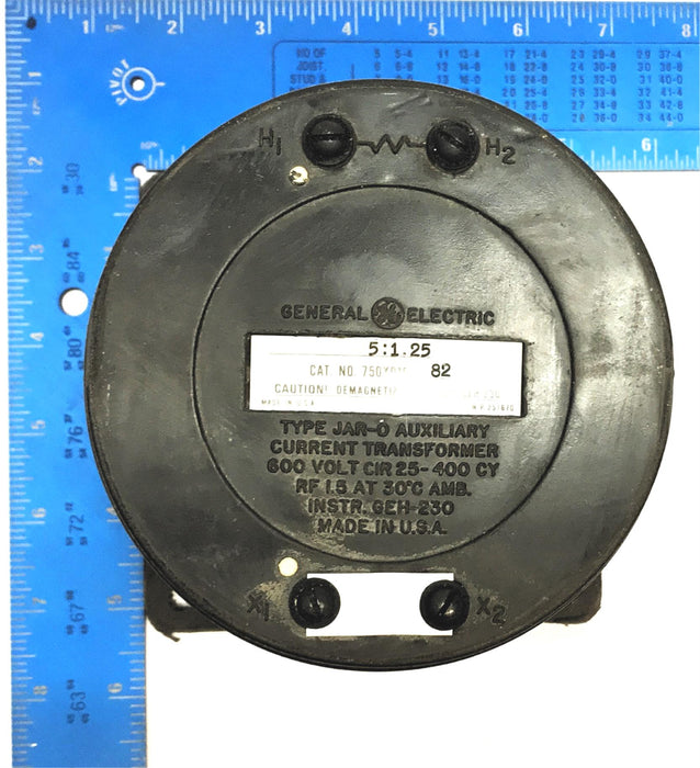 General Electric Auxiliary Current Transformers 750X01G82 NOS