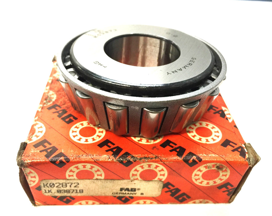 FAG Tapered Roller Bearing K02872 NOS