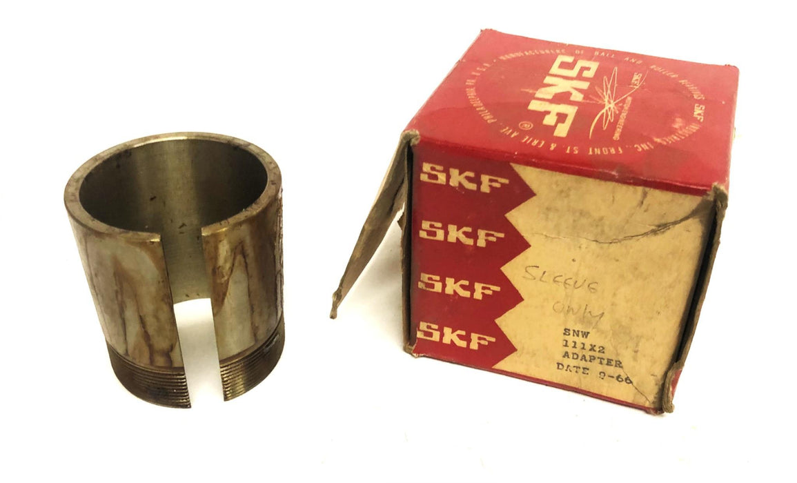 SKF Bearing Adapter Sleeve SNW111X2 NOS