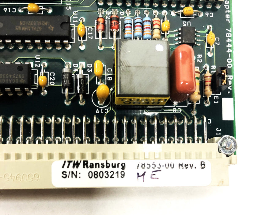ITW Ransburg PLC Module/Rack 78553-00 NOS
