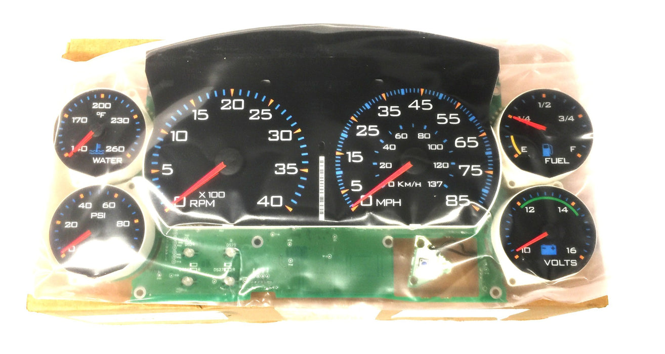 International Navistar Speedometer Gauge Cluster Assembly 3604598C92 NOS