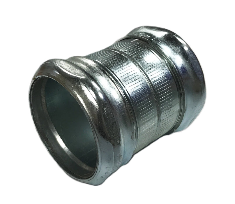 Unbranded EE 2 inch Steel Compression Fitting [Lot of 5] NOS