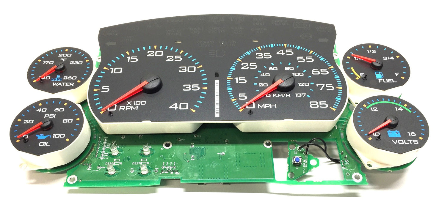International Navistar Speedometer Gauge Cluster Assembly 3604598C92 NOS