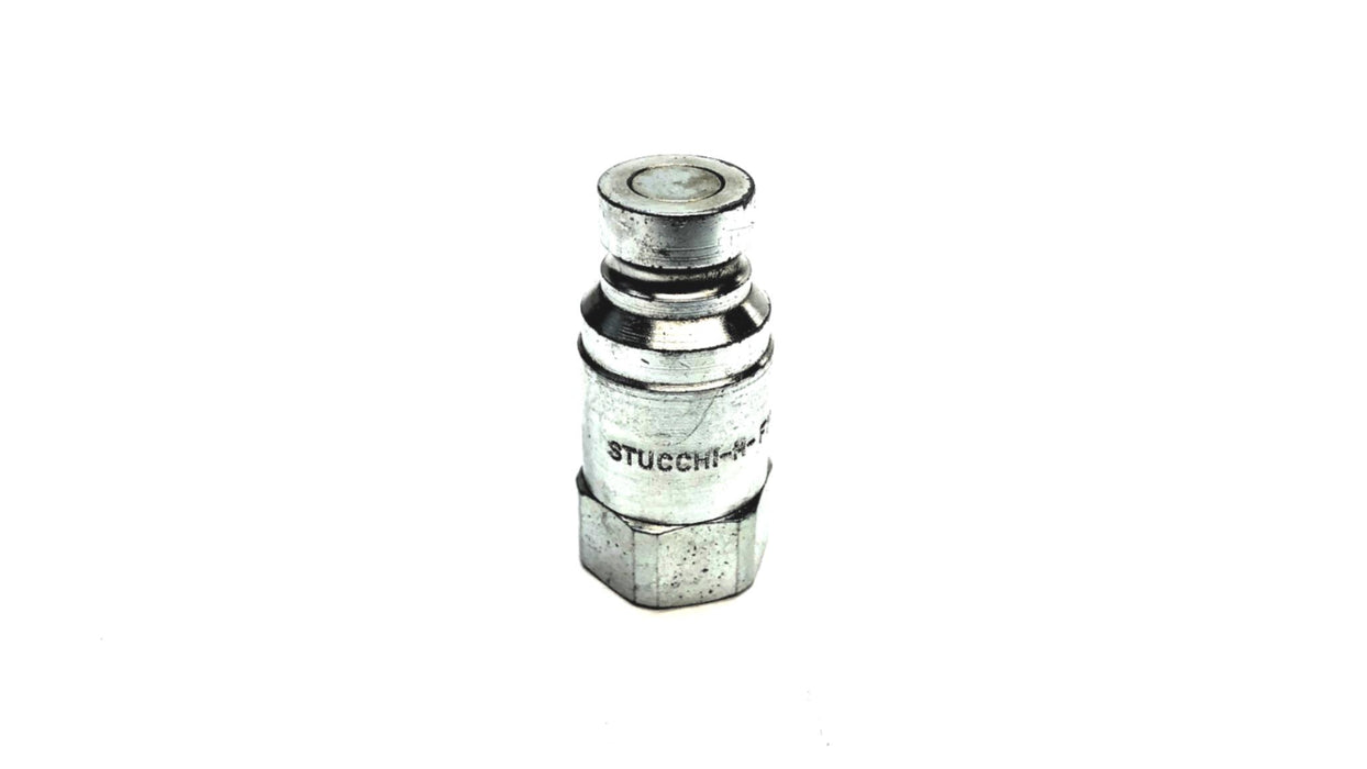 Stucchi Flat Face Quick Connect Coupling M-FIRG14BK NPT-B15 USED
