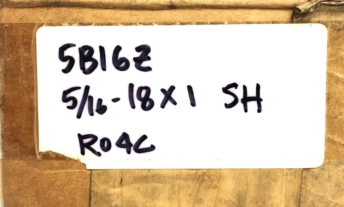 Unbranded Hex Socket Cap Screw 5/16-18x1 [Lot of 100] NOS