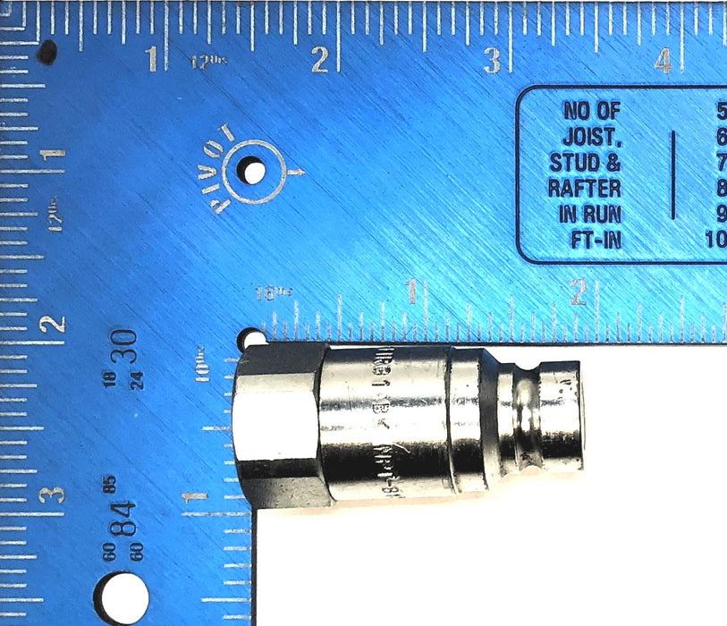 Stucchi Flat Face Quick Connect Coupling M-FIRG14BK NPT-B15 USED