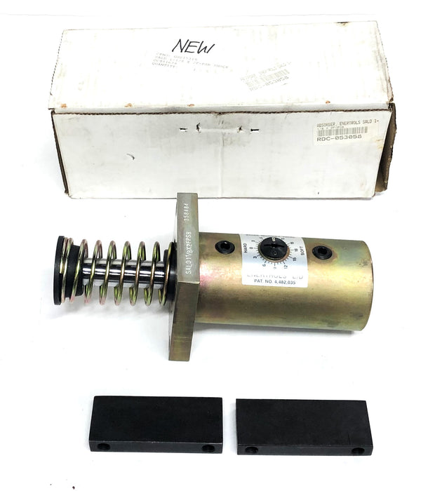 Enertrols Goldline Model Industrial Shock Absorber SALD1-1/8x2-F-PSB NOS