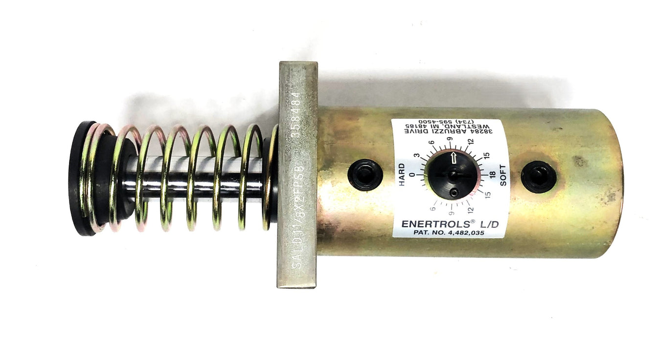 Enertrols Goldline Model Industrial Shock Absorber SALD1-1/8x2-F-PSB NOS