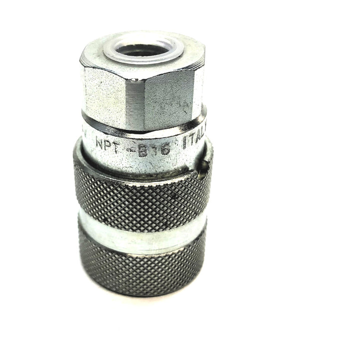 Stucchi Flat Face Quick Connect Coupling F-FIRG14V NPT-B16 NOS