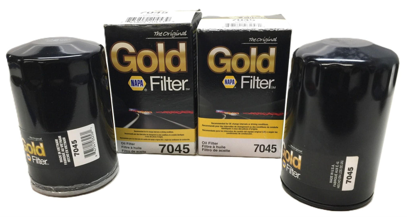 NAPA Gold Oil Filter 7045 [Lot of 2] NOS