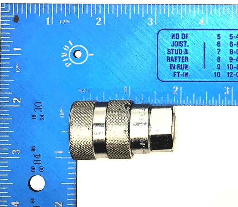 Stucchi Flat Face Quick Connect Coupling F-FIRG14V NPT-B16 NOS