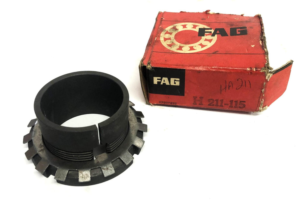 FAG Bearing Adapter Sleeve H211-115 NOS