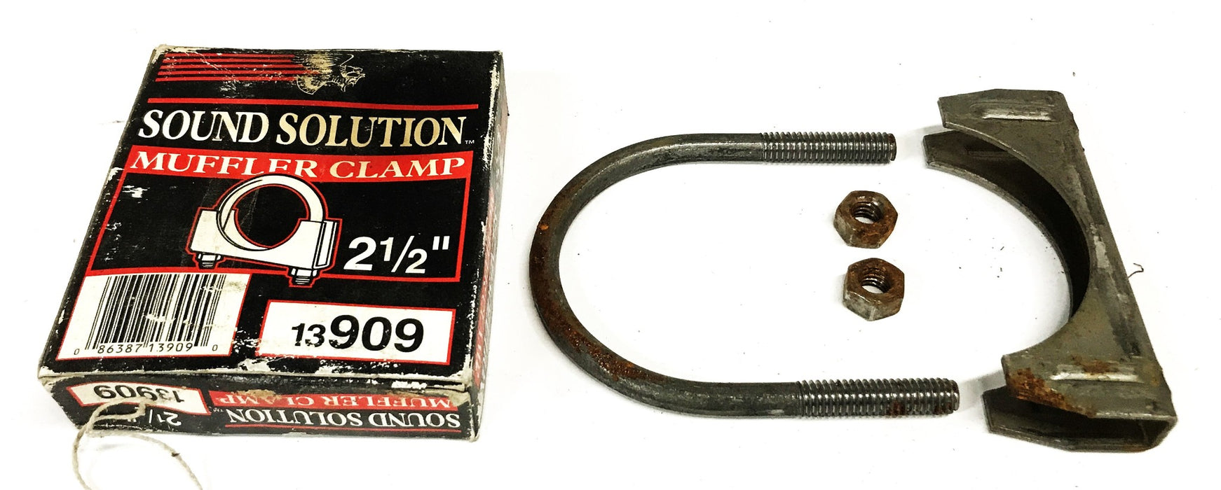Sound Solution 2-1/2 inch Muffler Clamp 13909 [Lot of 5] NOS