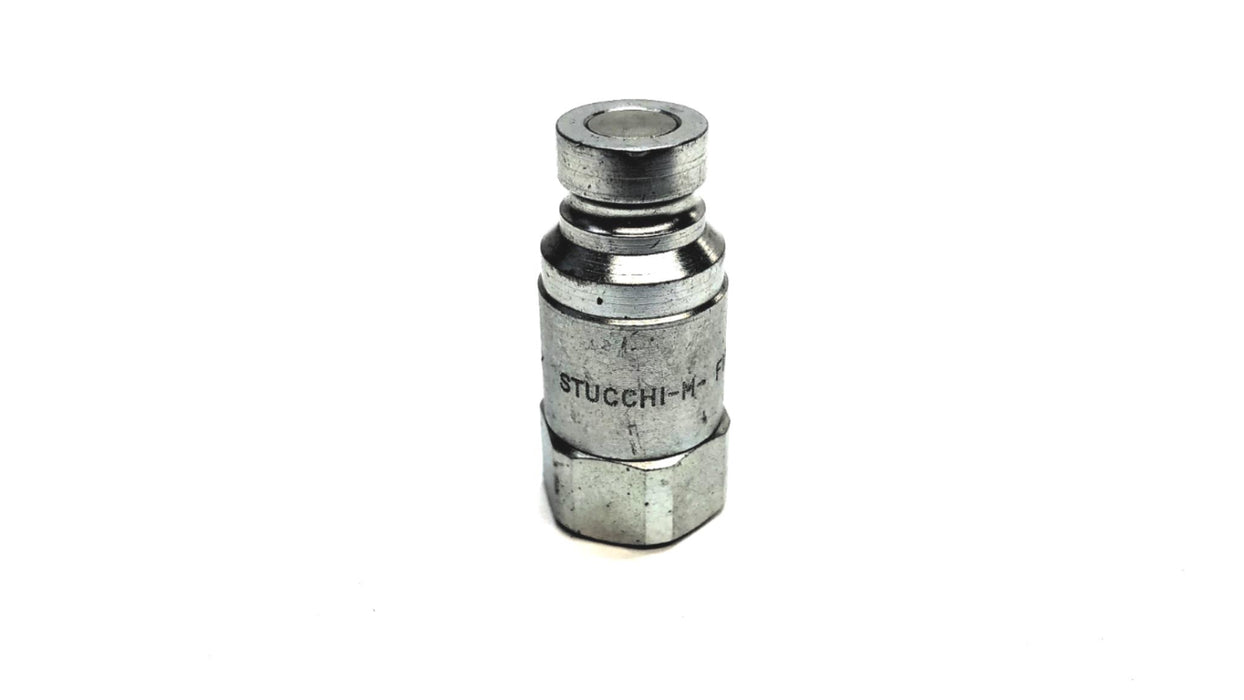 Stucchi Flat Face Quick Connect Coupling M-FIRG14BK NPT-K16 NOS
