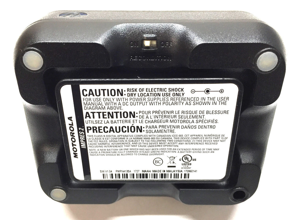 Motorola Adaptive Charger with Power Cord V1.04 PMPN4135A USED