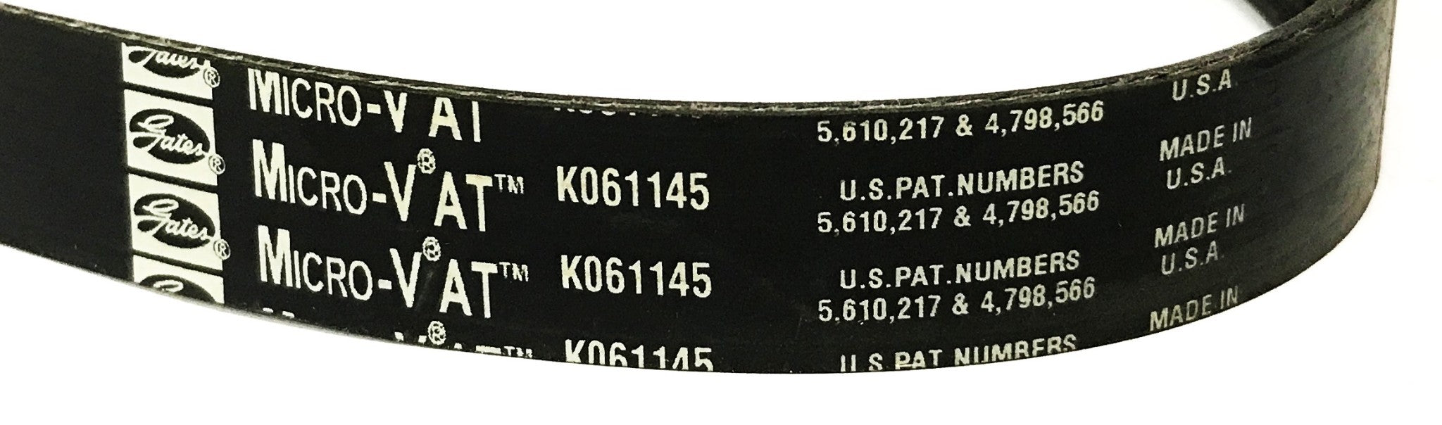 Gates Micro-V Serpentine Belt K061145 NOS