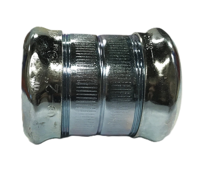Bridgeport 2 inch Steel EMT Compression Fitting 265 [Lot of 10] NOS