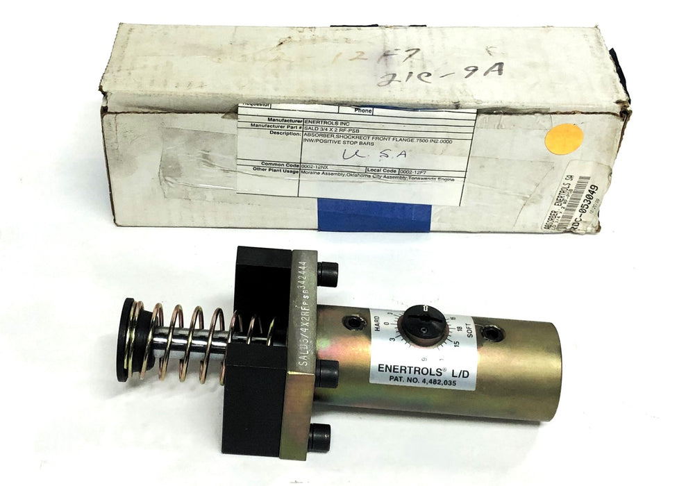 Enertrols Industrial Shock Absorber SALD3/4x2RF-PSB NOS