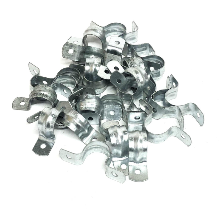Panther Industries 1/2 Inch Rigid 2 Hole Conduit Strap 7708 [Lot of 30] NOS