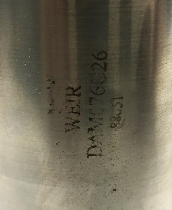 Weir Slurry Pump Shaft Sleeve DAM076C26 NOS
