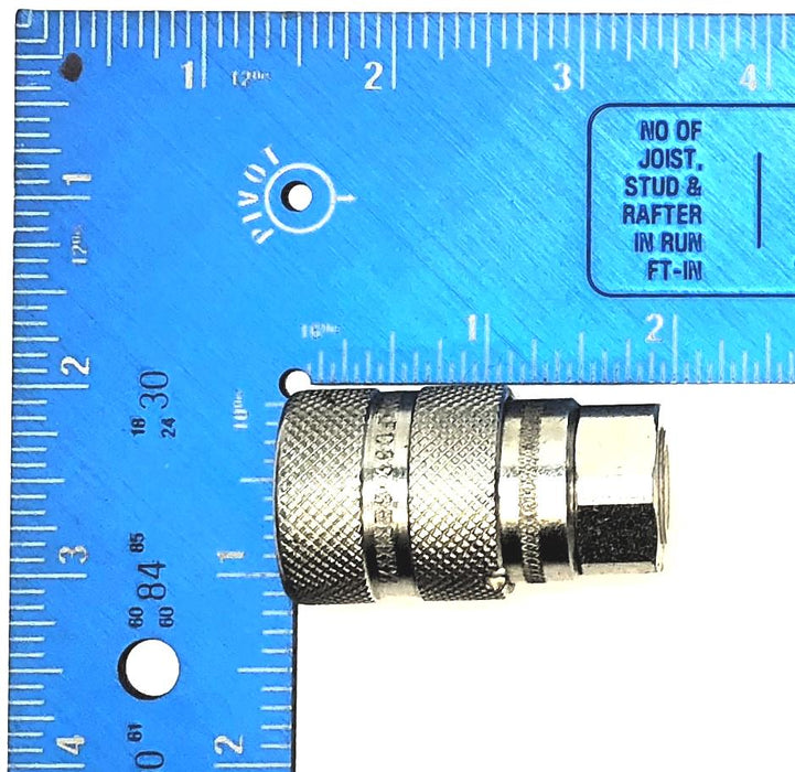 Unbranded Flat Face Quick Connect Coupling F.FIRG14NPT NOS