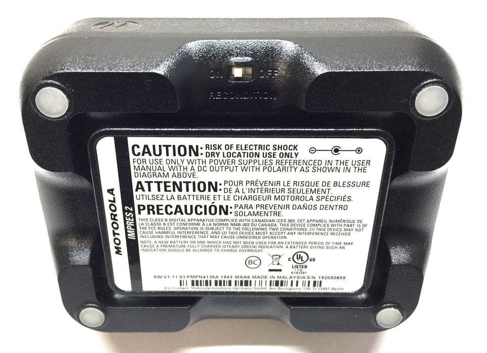 Motorola Adaptive Charger with Power Cord V1.11.01 PMPN4135A USED
