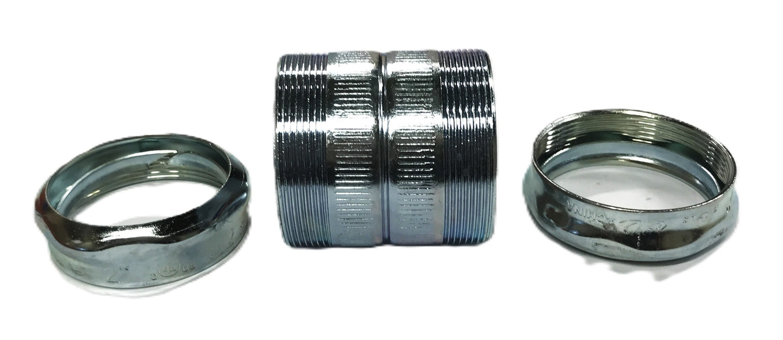 Bridgeport 2 inch Steel EMT Compression Fitting 265 [Lot of 10] NOS