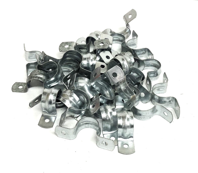Panther Industries 1/2 Inch Rigid 2 Hole Conduit Strap 7708 [Lot of 35] NOS